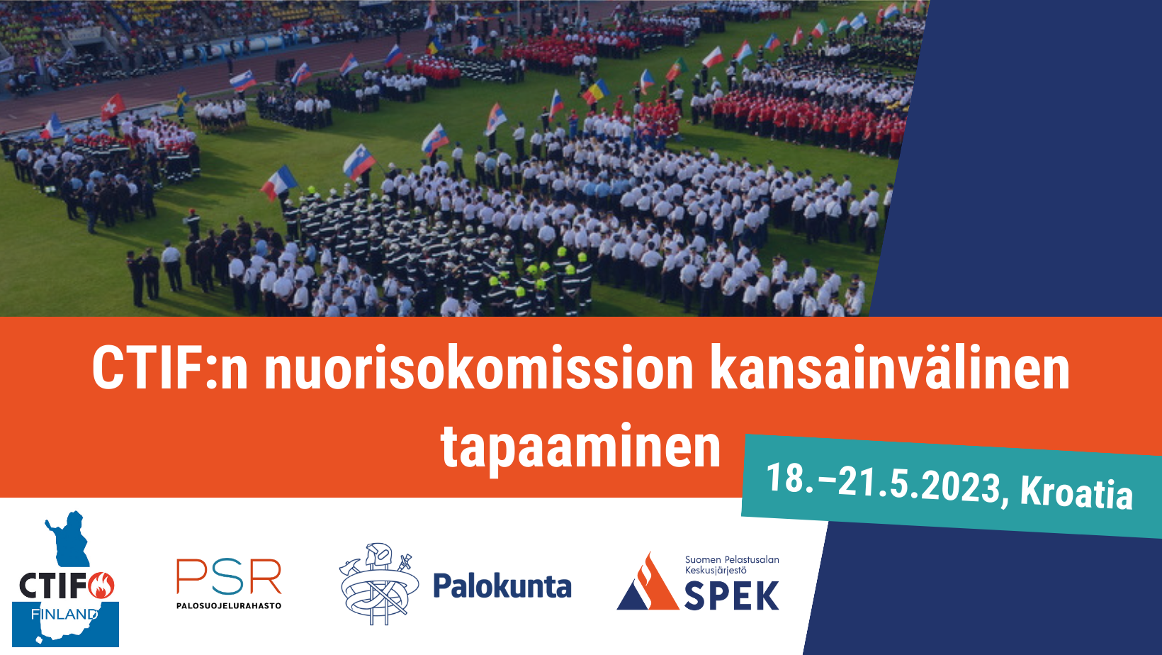 CTIF:n nuorisokomission kansainvälinen tapaaminen 18.–21.5.2023, Kroatia.