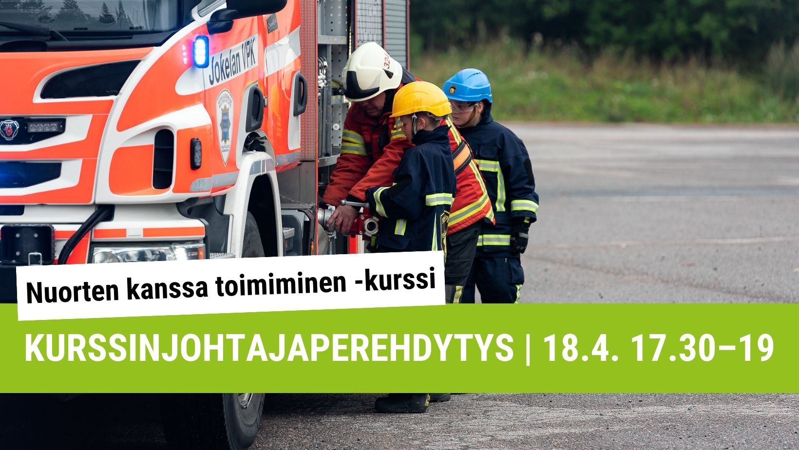 Nuorten kanssa toimiminen, kurssinjohtajaperehdytys 18.4. klo 17.30-19.