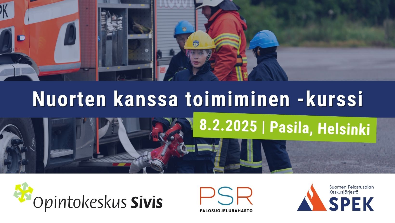 Nuorten kanssa toimiminen -kurssi 8.2.2025 Pasilassa
