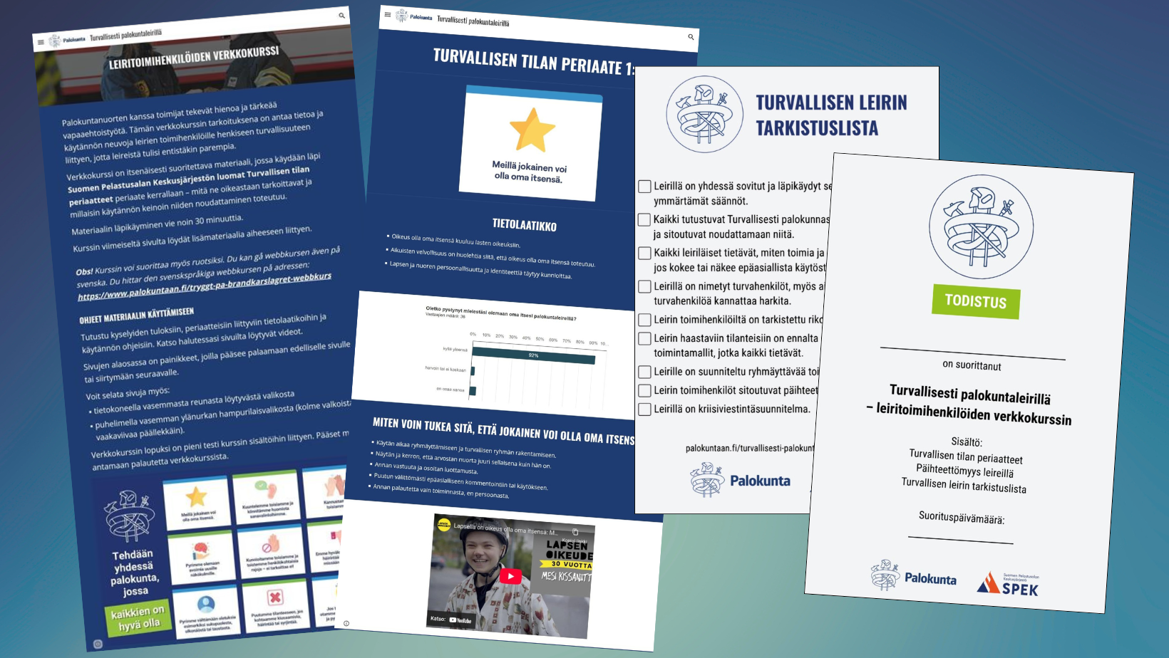 Ruutukaapauksia verkkokurssimateriaalista