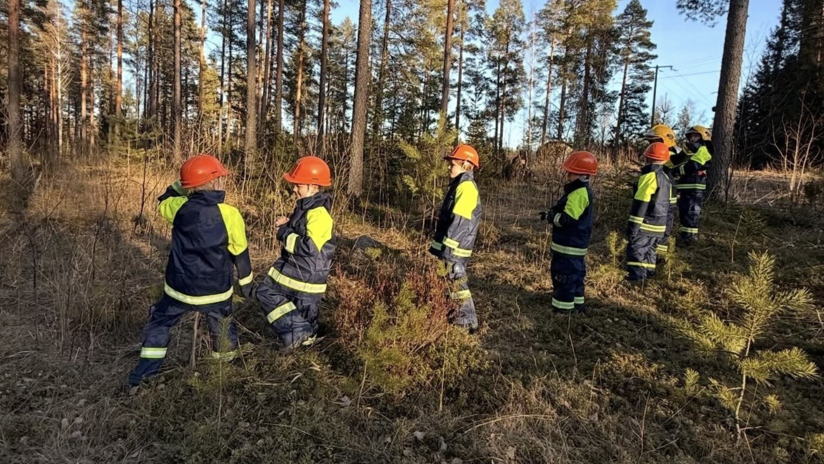 kummipalokunta kangaslammi maastoetsintäharjoituksessa